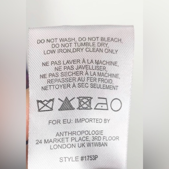 ANTHROPOLOGIE HUTCH Arrowhead Dress Wrap Front Dolman Kimono Sleeve Maxi SP - Picture 4 of 9